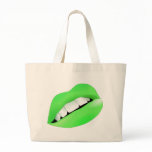 Hot Sexy Full Color Female Lips Mouth Bags
