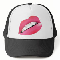 Hot Sexy Full Color Female Lips Mouth Hat