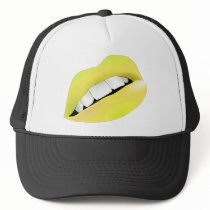 Hot Sexy Full Color Female Lips Mouth Hat