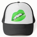 Hot Sexy Full Color Female Lips Mouth Hat