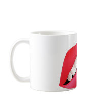 Hot Sexy Full Color Female Lips Mouth Coffee Mug