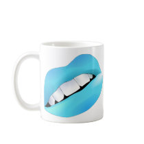 Hot Sexy Full Color Female Lips Mouth Coffee Mug