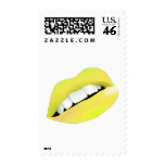 Hot Sexy Full Color Female Lips Mouth Postage Stamps