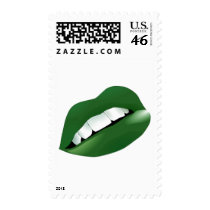 Hot Sexy Full Color Female Lips Mouth Stamp