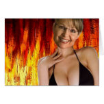 HOT SEXY  SARAH PALIN CARD