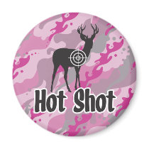 Hot Shot Refrigerator Magnet
