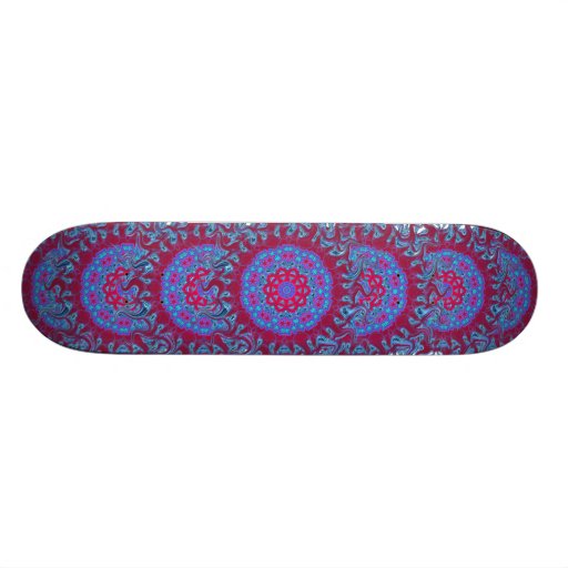 Hot Snowflake Skateboard