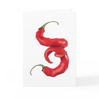 Hot & Spicy Valentine card
