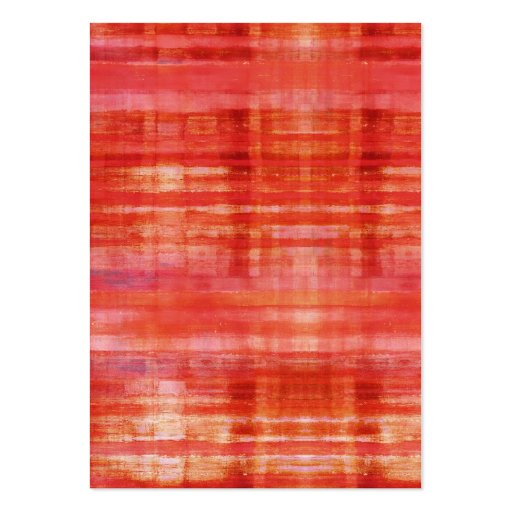 Hot Spot Red Abstract Art Business Cards (front side)