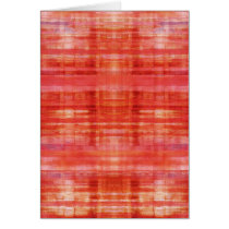 Hot Spot Red Abstract Modern Art Note Cards cards