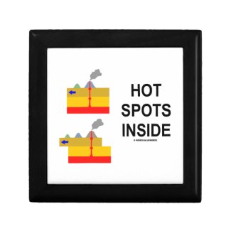 Hot Spots Inside (Geology Volcanology Attitude) Gift Box