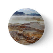 Hot Spring In Yellowstone buttons by lifesphere Hot Spring In Yellowstone buttons