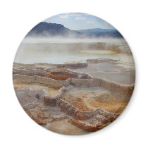 Hot Spring In Yellowstone Magnet