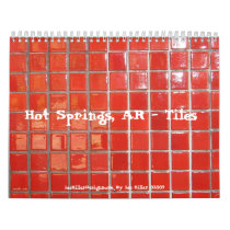 Hot Springs, AR Historic District Tiles Calender calendars