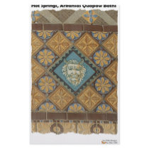 Hot Springs, AR Quapaw Dome Tiles Gifts Apparel stationery by leehillerloveadvice Hot Springs, AR Quapaw Dome Tiles Gifts Apparel stationery