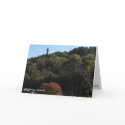 Hot Springs, AR Tower Autumn Greeting Card card