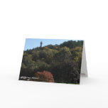 Hot Springs, AR Tower Autumn Greeting Card