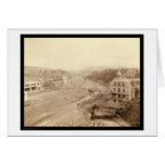 Hot Springs From Club House Hill SD 1891 cards