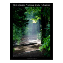 Hot Springs National Park Dead Chief Trail Poster posters