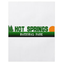 Hot Springs National Park Flyer Design