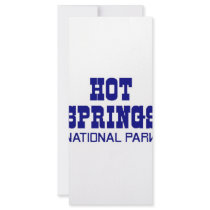 Hot Springs National Park Rack Card
