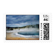 Hot Springs-Yellowstone postage by quetzal323 Hot Springs-Yellowstone postage