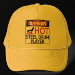 Hot Steel Drum Player Hat