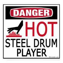 Hot Steel Drum Player posters