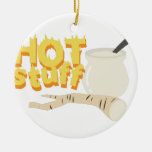 Hot Stuff Ceramic Ornament
