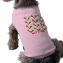 HOT STUFF! Chili Peppers pet clothing by totallypainted HOT STUFF! Chili Peppers pet clothing