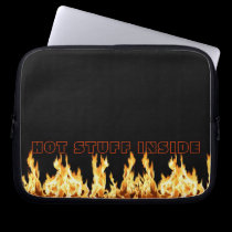 HOT STUFF INSIDE laptop sleeves