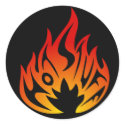 Hot Stuff Sticker by yarddawg Hot Stuff Sticker