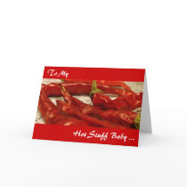 Hot Stuff Valentine's Day Card by artstr Hot Stuff Valentine's Day Card