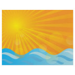 Hot Summer Background Flyer Design
