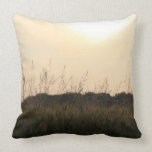Hot Sun Over Field Pillow pillows