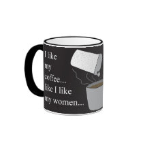 Hot & Sweet Coffee Women! mugs