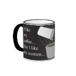 Hot &amp; Sweet Coffee Women! Coffee Mugs