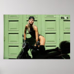 Hot swimsuit model - competition swimsuit picture  posters