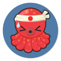 Hot Tako Round Sticker