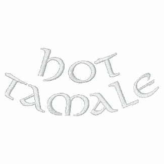Hot Tamale Embroidered Women's Fleece Track Jacket embroideredshirt