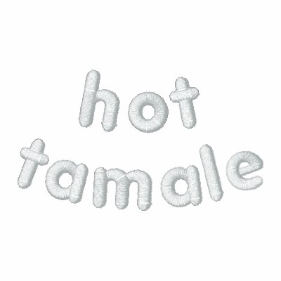 Hot Tamale Embroidered Women's Fleece Track Jacket by hooyah