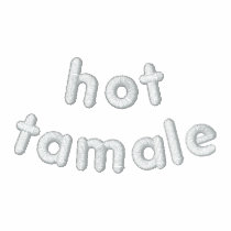 Hot Tamale Embroidered Women's Fleece Track Jacket embroidered shirts