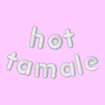 Hot Tamale Embroidered Women's Fleece Track Jacket embroidered shirts by hooyah Hot Tamale Embroidered Women's Fleece Track Jacket embroidered shirts