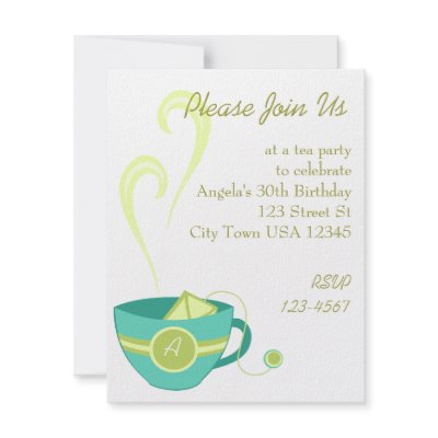 Hot Tea Invite by trennea