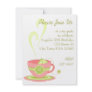 Hot Tea Custom Invitation