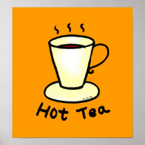 Hot tea posters