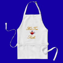 Hot Tea Sucks aprons