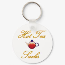 Hot Tea Sucks keychains