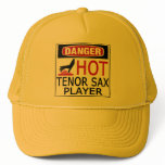 Hot Tenor Sax Player hats