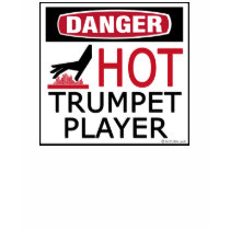 Hot Trumpet Player t-shirts